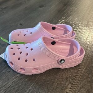 Brand New Light Pink Crocs - Women’s Size 8